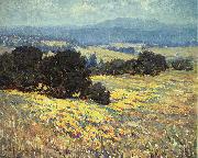 Granville Redmond California Oaks and Poppies china oil painting reproduction